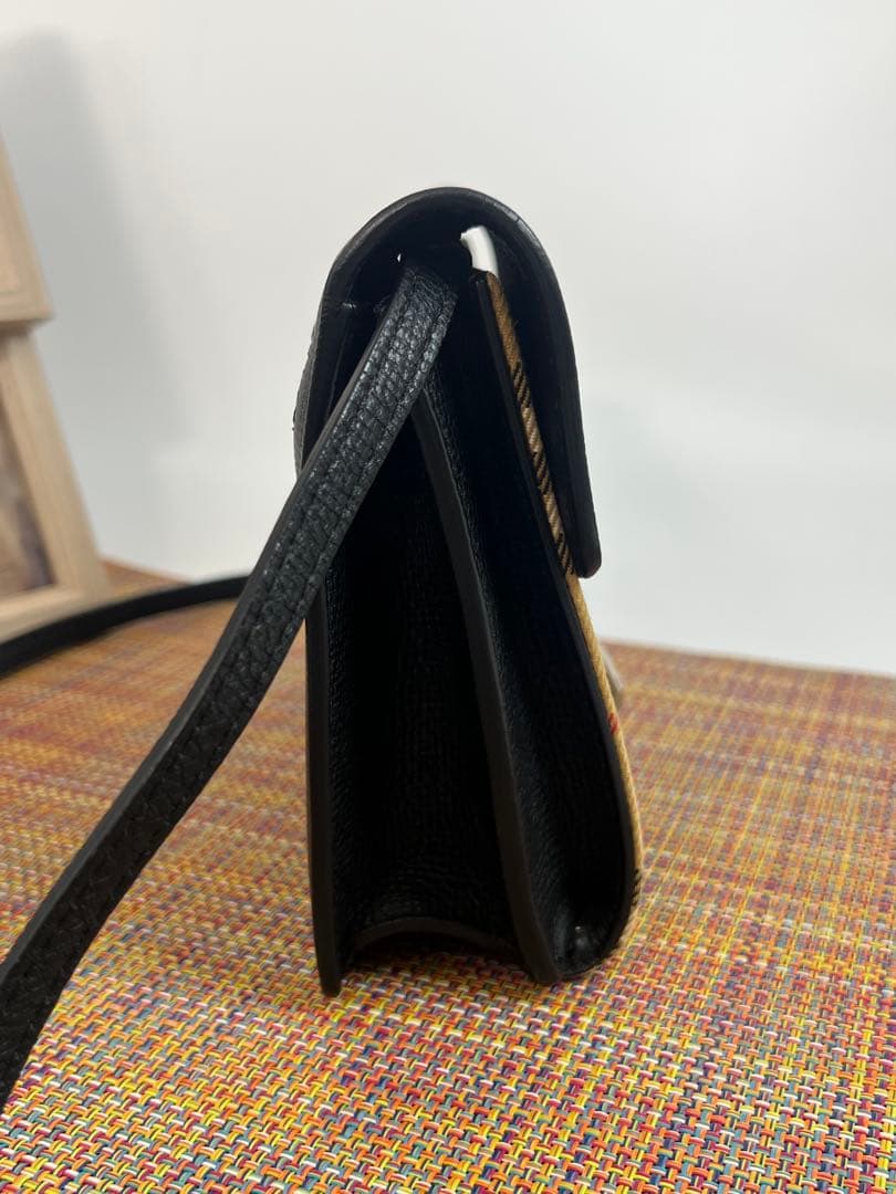 ✨美品✨ バーバリー マッケン　ヘイマーケットチェック ショルダーバッグ