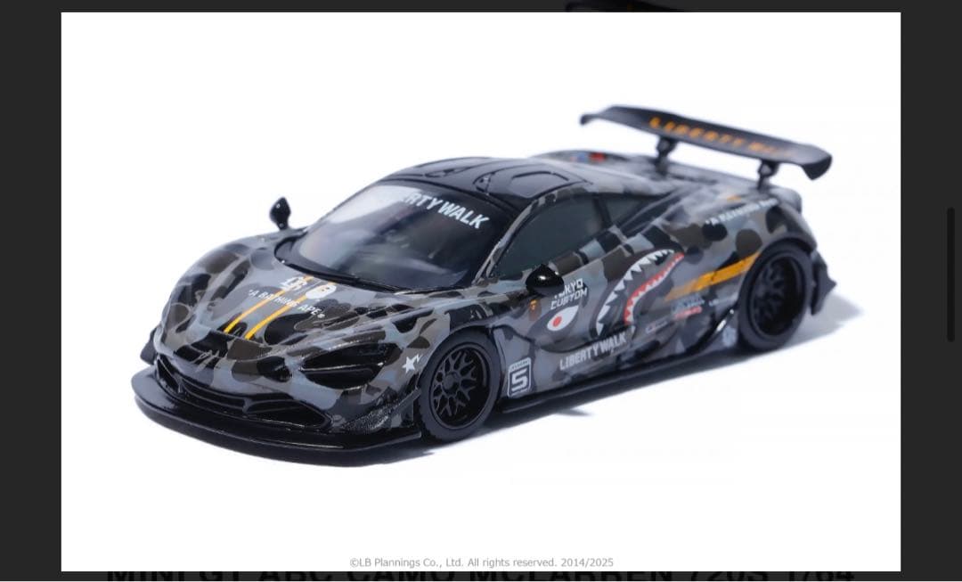 A BATHING APE x LIBERTY WALK 6台セット