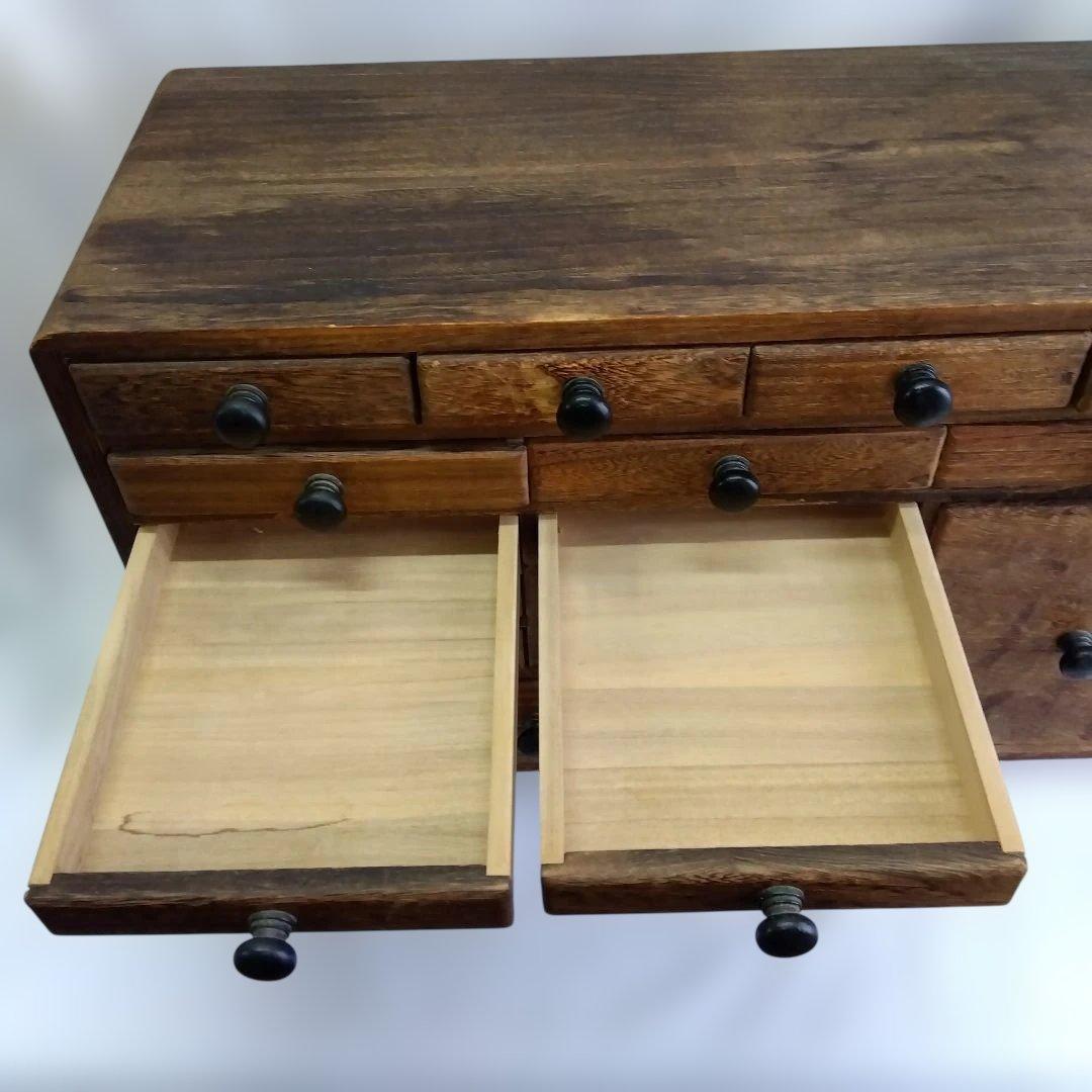 【ビンテージ】アンティーク家具 引き出し 小道具