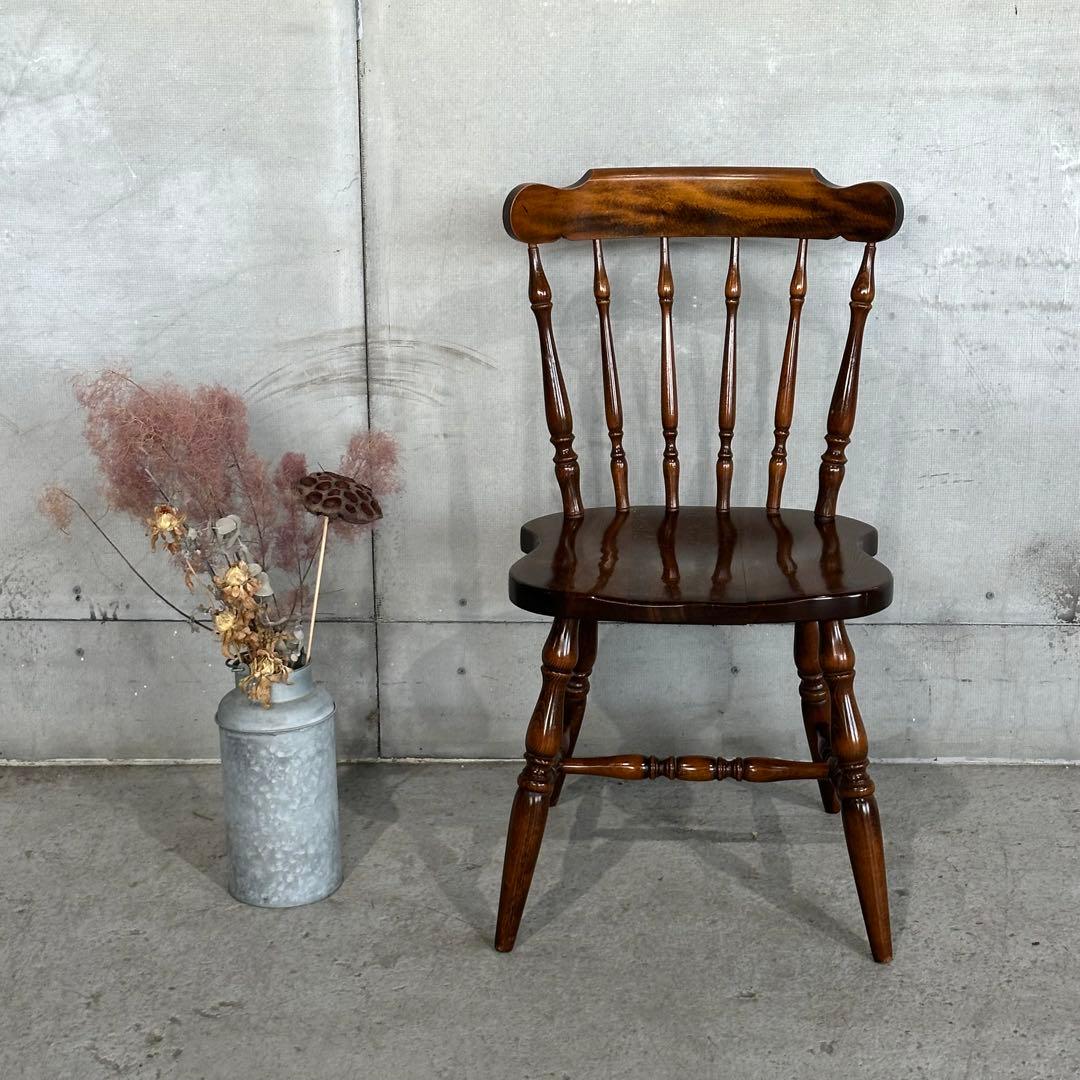 ✿昭和レトロ✿60s〜70s 飛騨産業 キツツキマーク ダイニングチェア