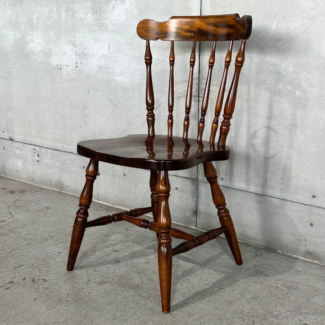 ✿昭和レトロ✿60s〜70s 飛騨産業 キツツキマーク ダイニングチェア