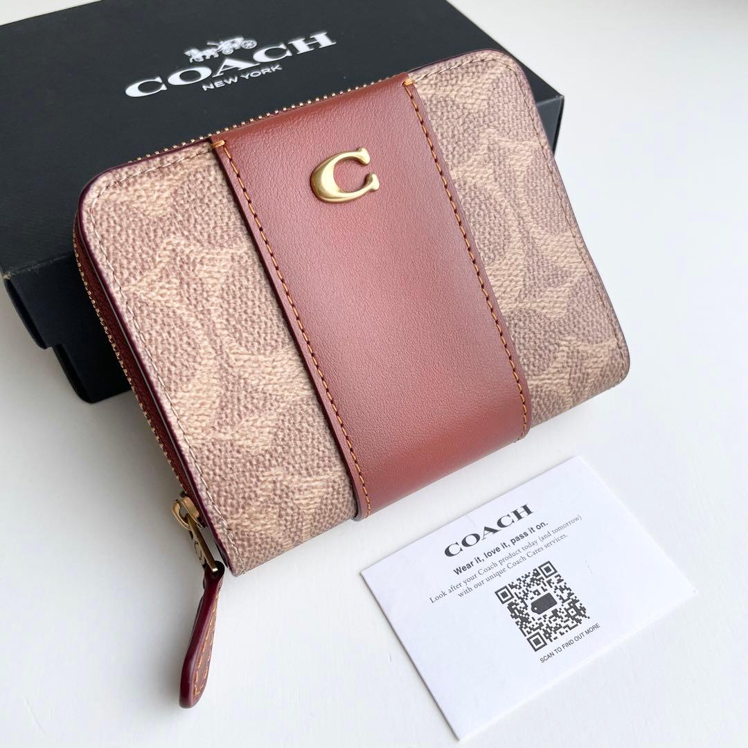 コーチ COACH 折り財布 シグネチャー ビルフォールド ウォレット 新品