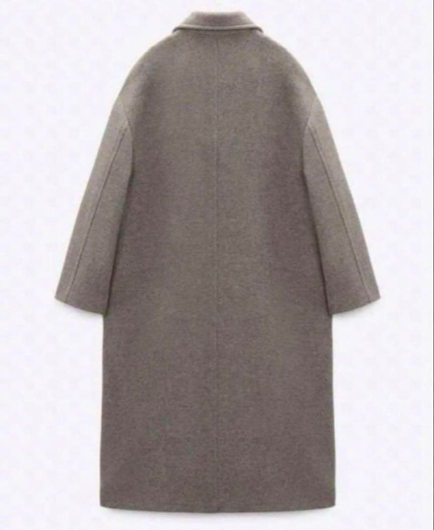 ZARA MANTECO社 プレミアム　ダブルチェスターコート S