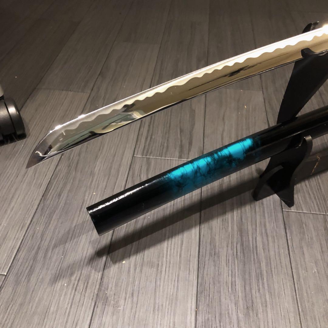高級模造刀　青拵え　居合刀　太刀　美術刀