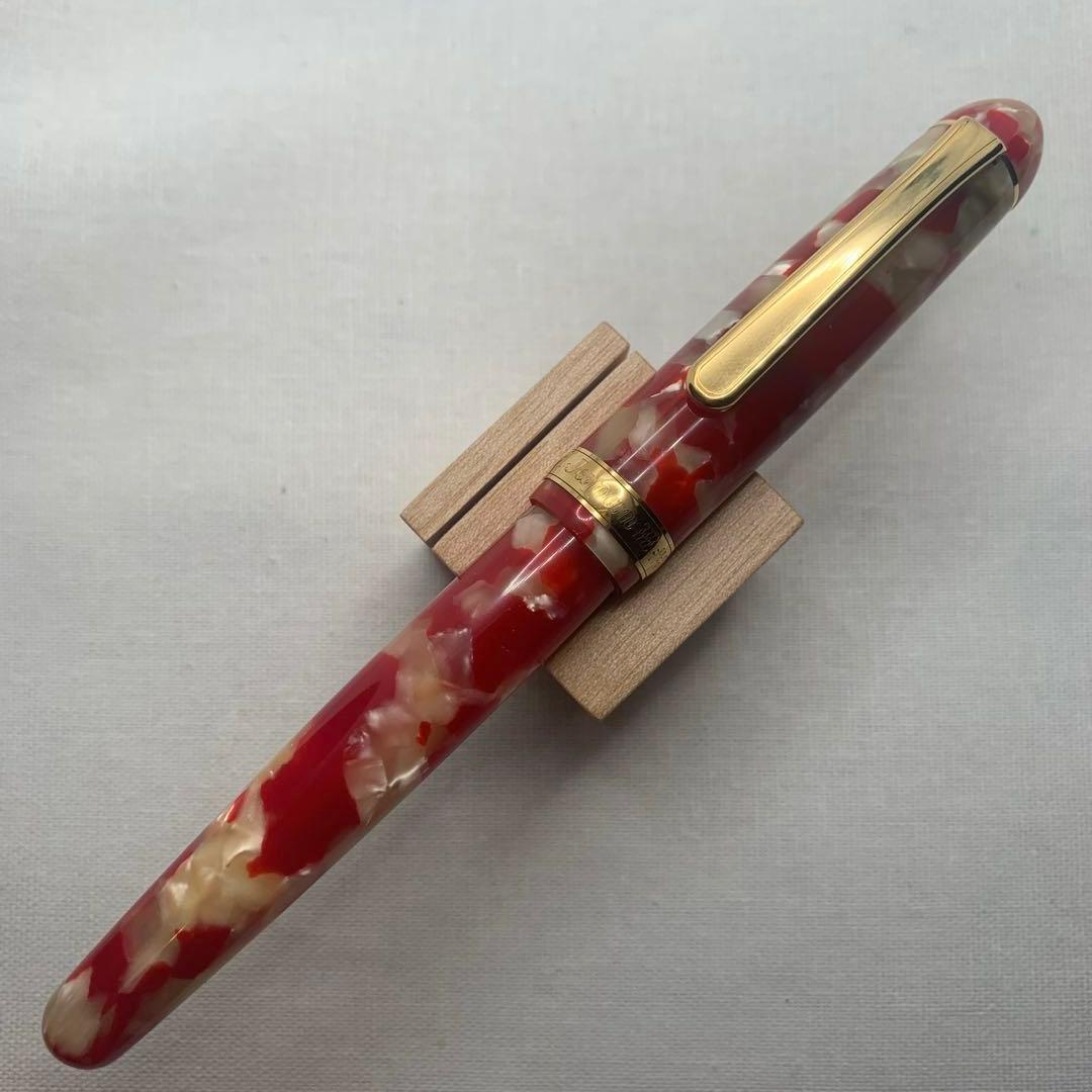 【特価】プラチナ　#3776 センチュリー　キンギョ 14K B