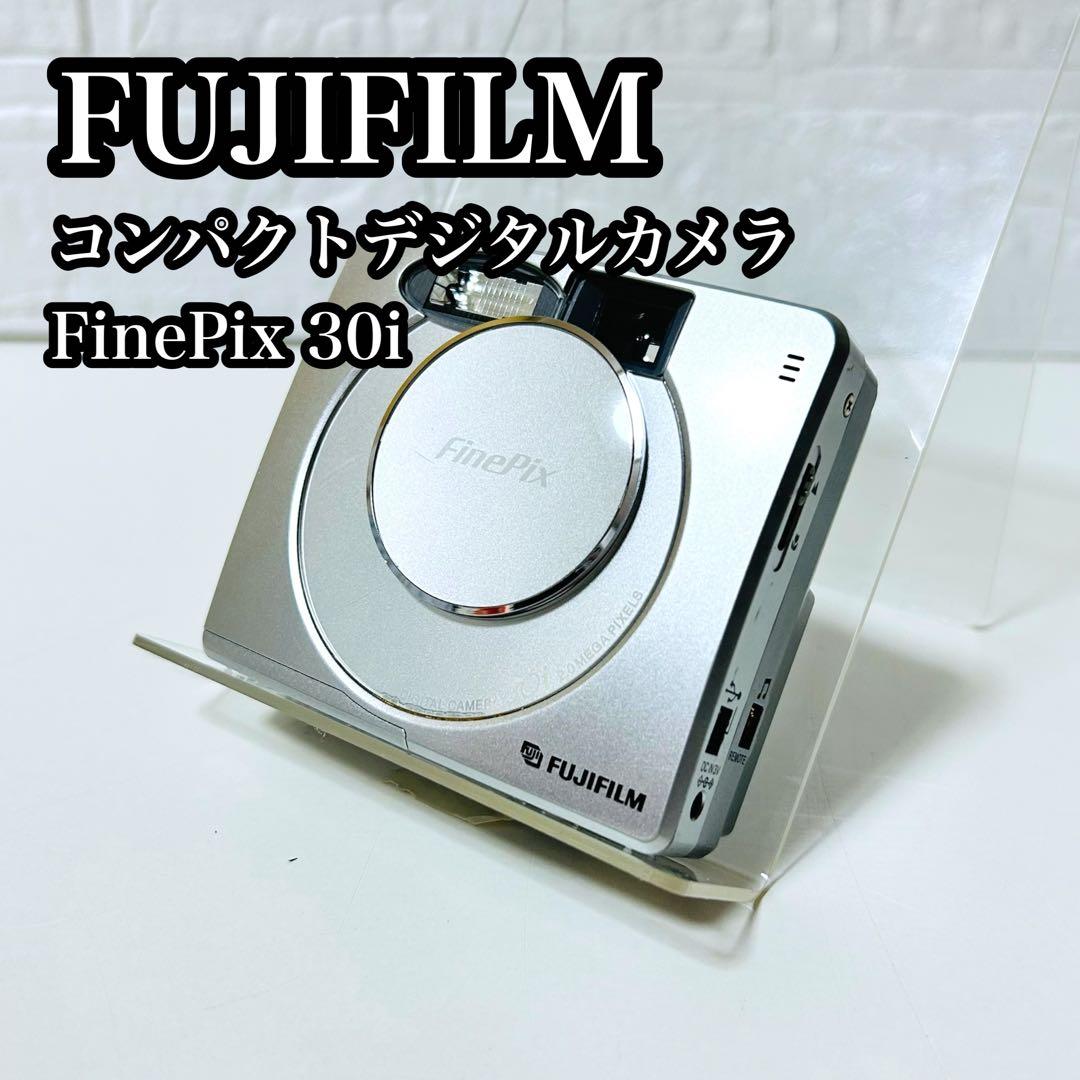 【動作品】 【外観美品】FUJIFILM FINEPIX 30i シルバー