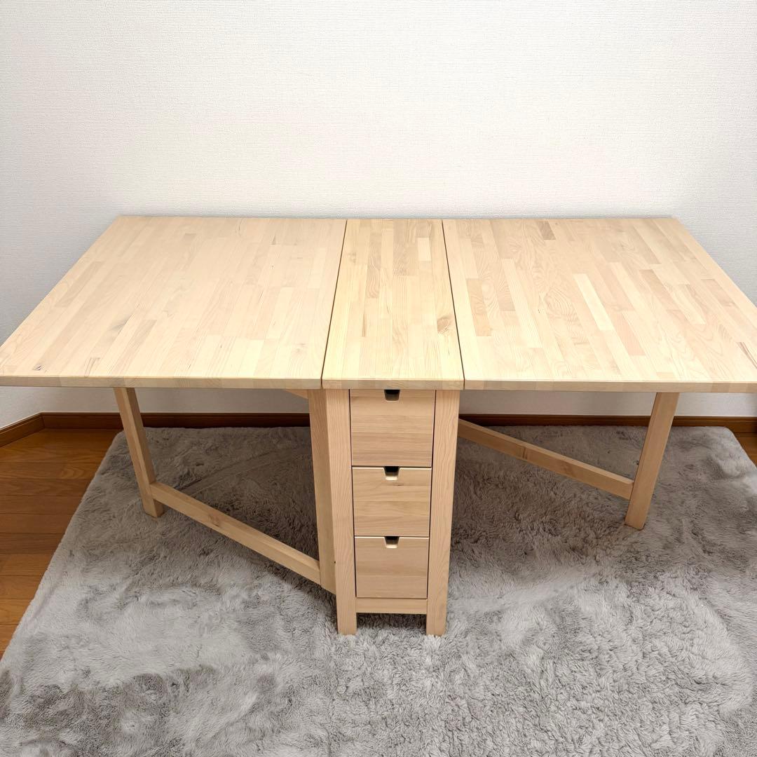 【Nats 】IKEA NORDEN ノールデン ゲートレッグテーブル