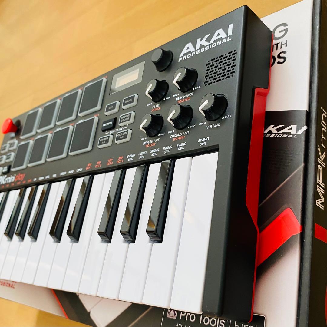 AKAI MPK mini Play スタンドアローン 美品
