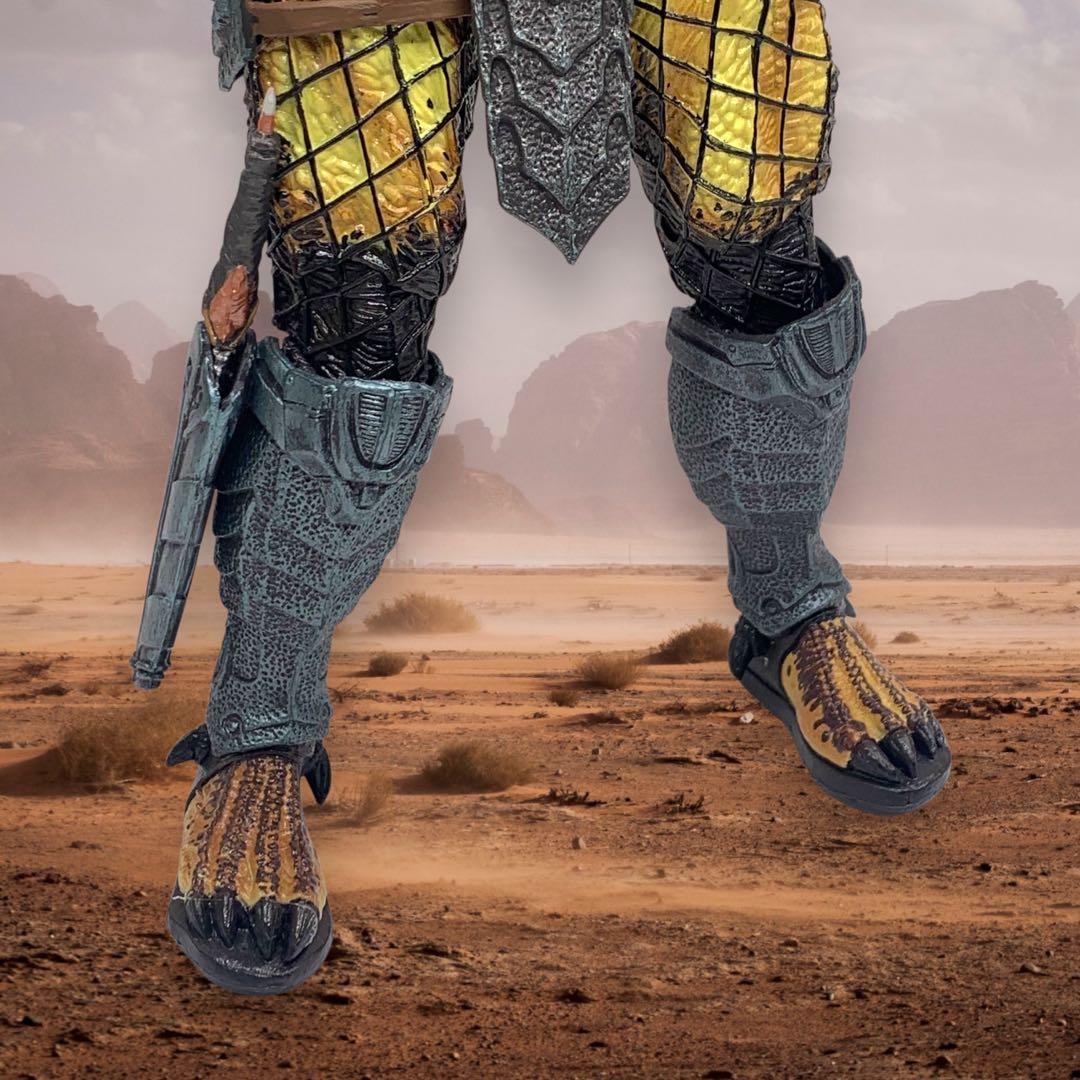 希少　プレデター フィギュア　エンシェント NECA ネカ　コレクター　武装