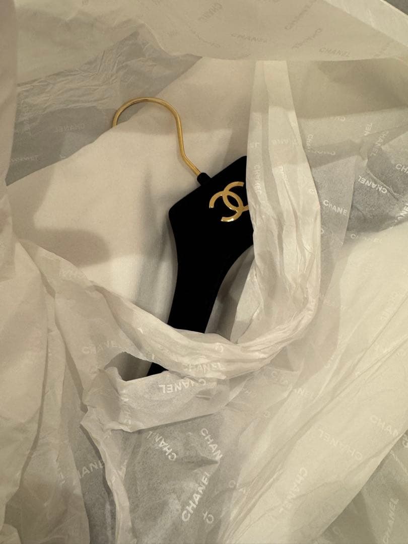 CHANEL/ホワイトバッグ17枚ガーメントバック7枚ハンガー2個