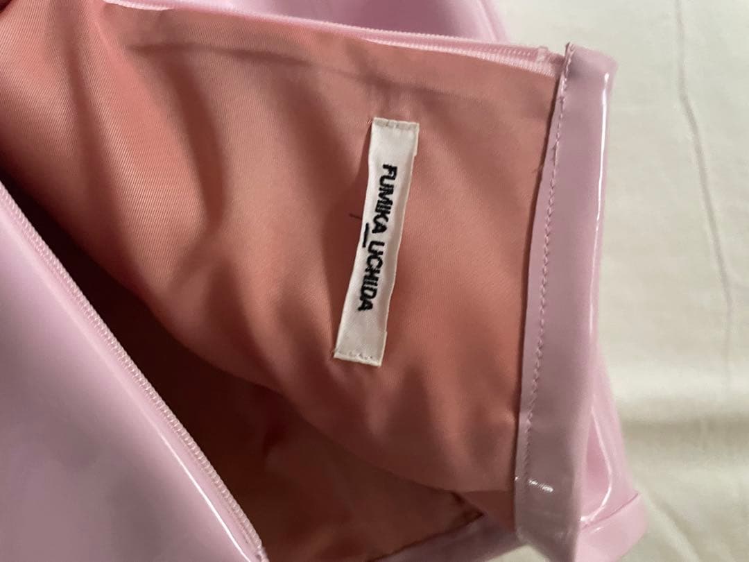 【FUMIKA_UCHIDA】pvc素材スカート