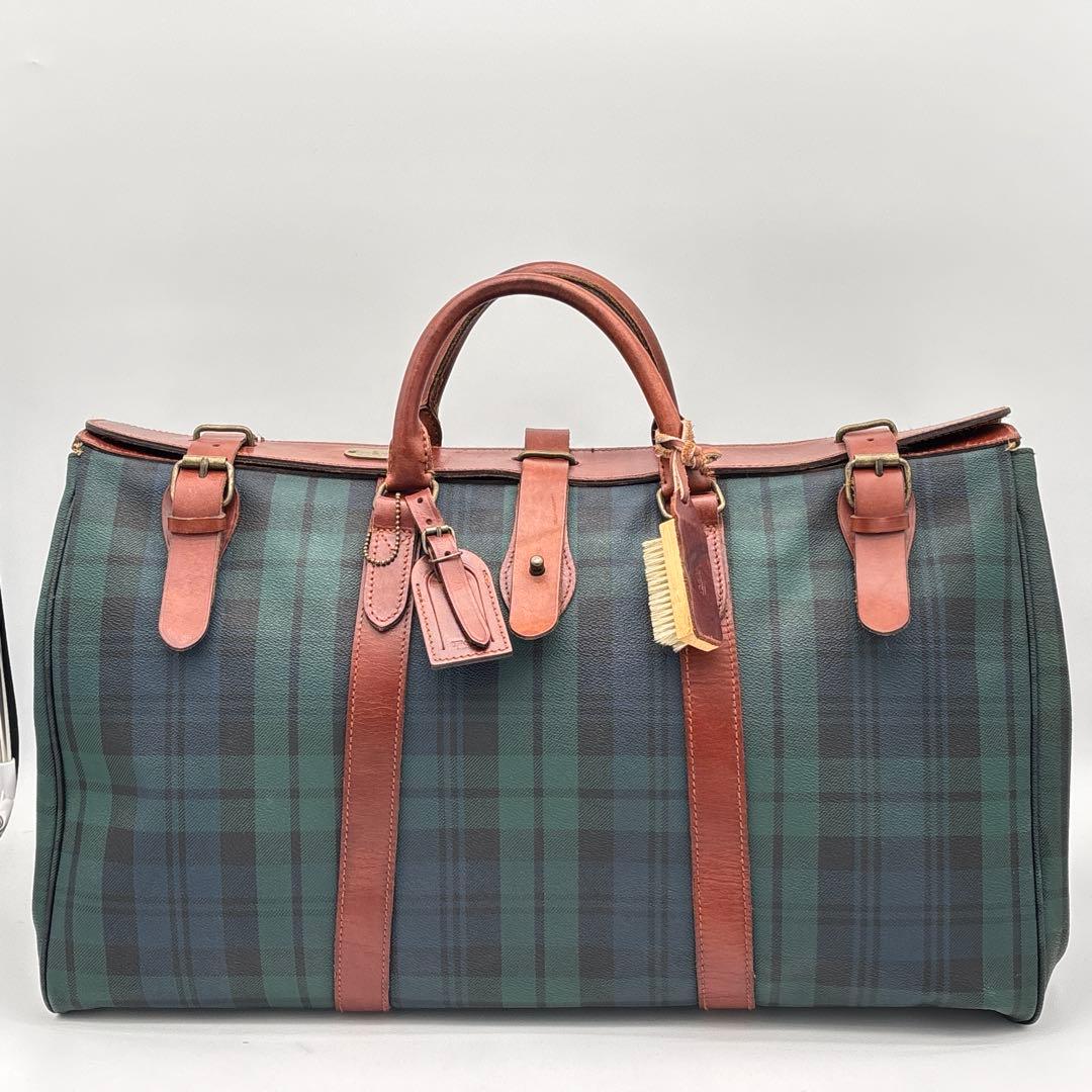 【希少・備品完備】ポロラルフローレン ブラシ 南京錠 大容量 ボストンバッグ