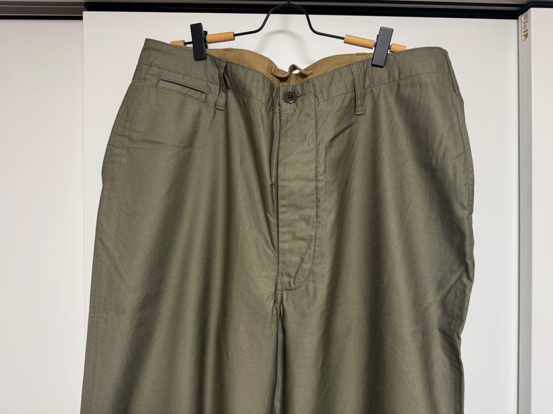 ナイジェル・ケーボン ベーシックチノパンツ グリーン 36