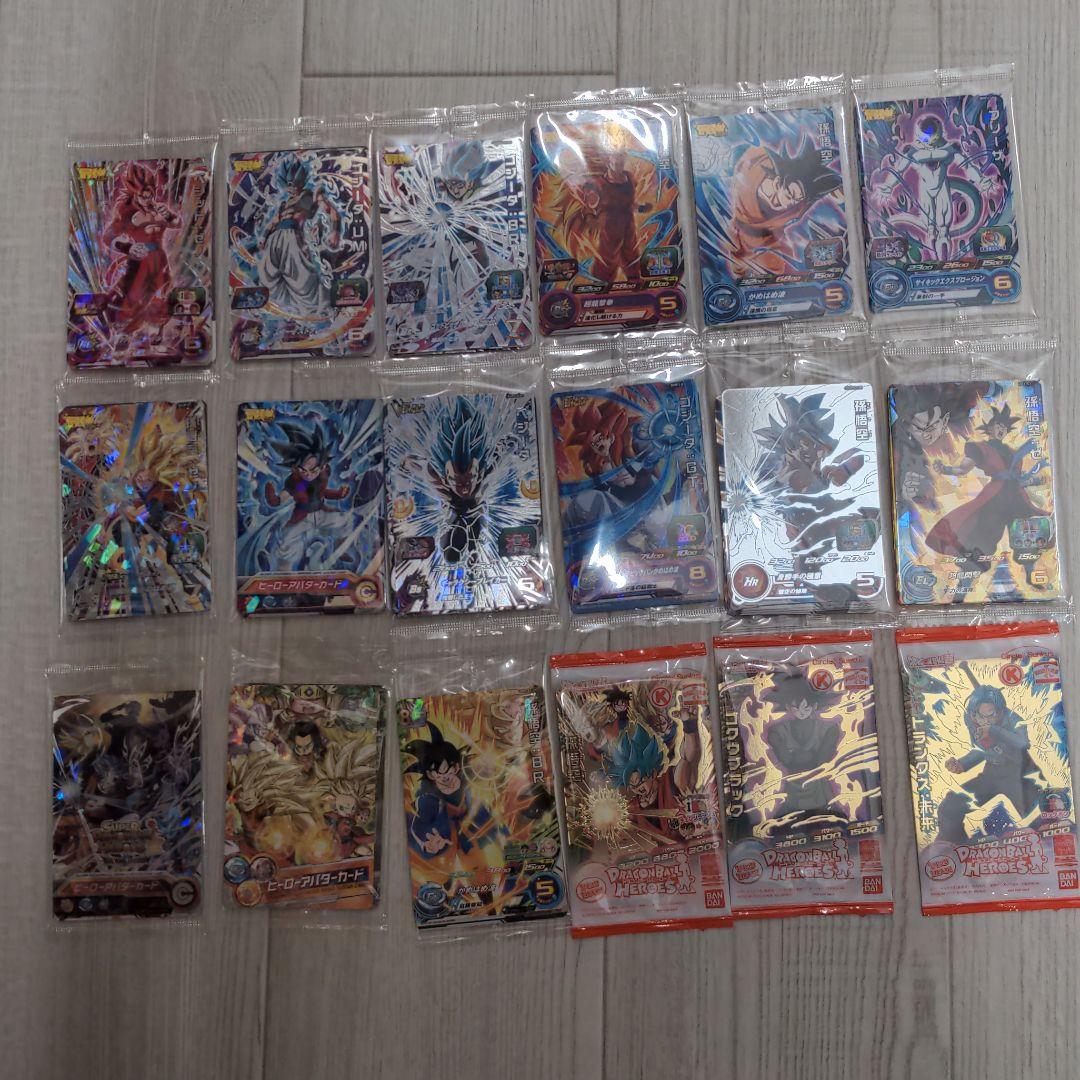 ドラゴンボールヒーローズ　カード　未開封品