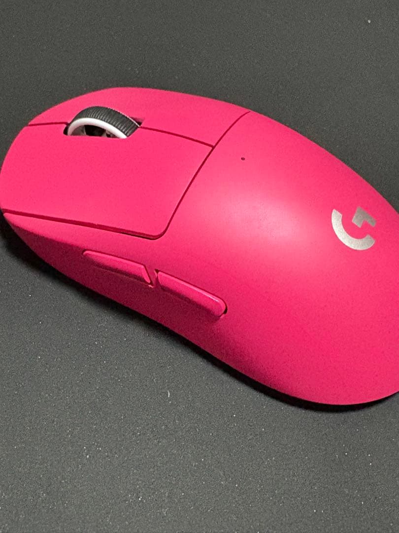 Logitech PRO X super rightピンクマウス 本体