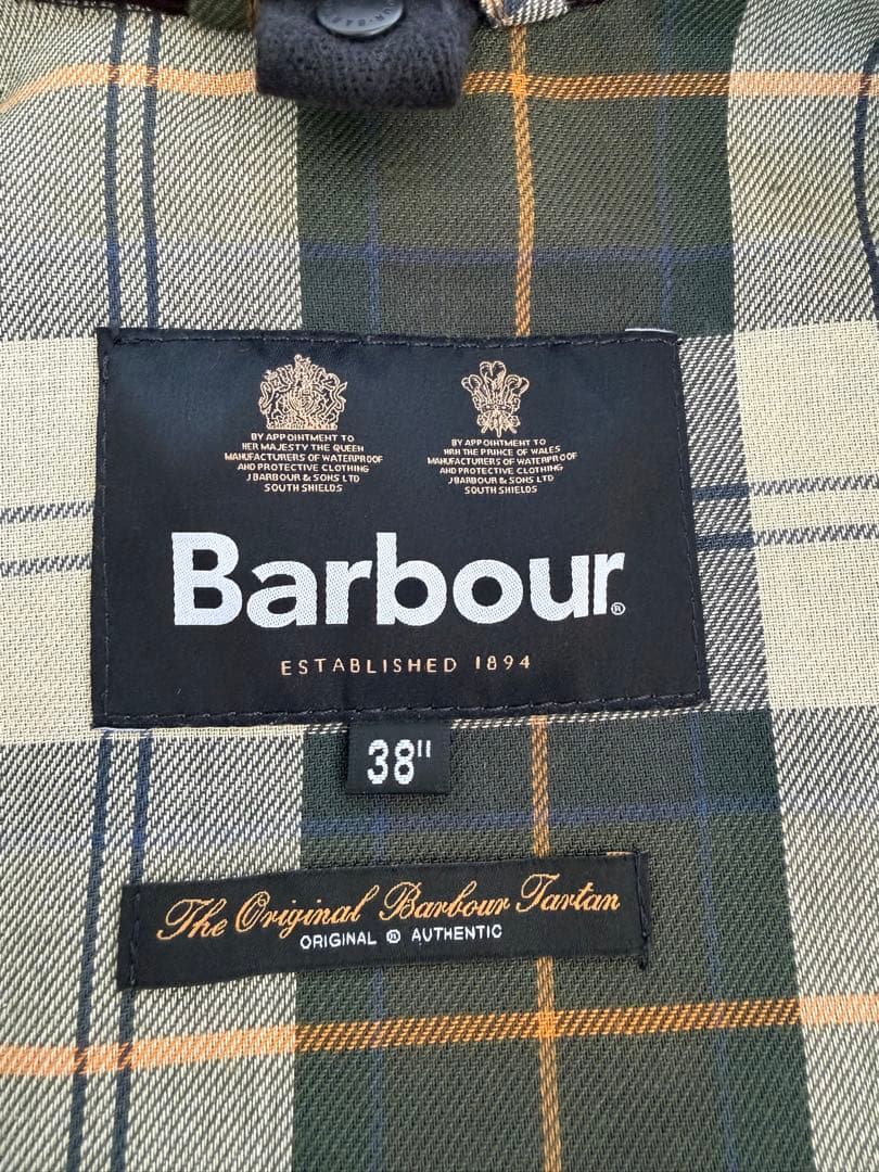 BEAMS+別注バブアービデイル2Layer Classic Fit 38