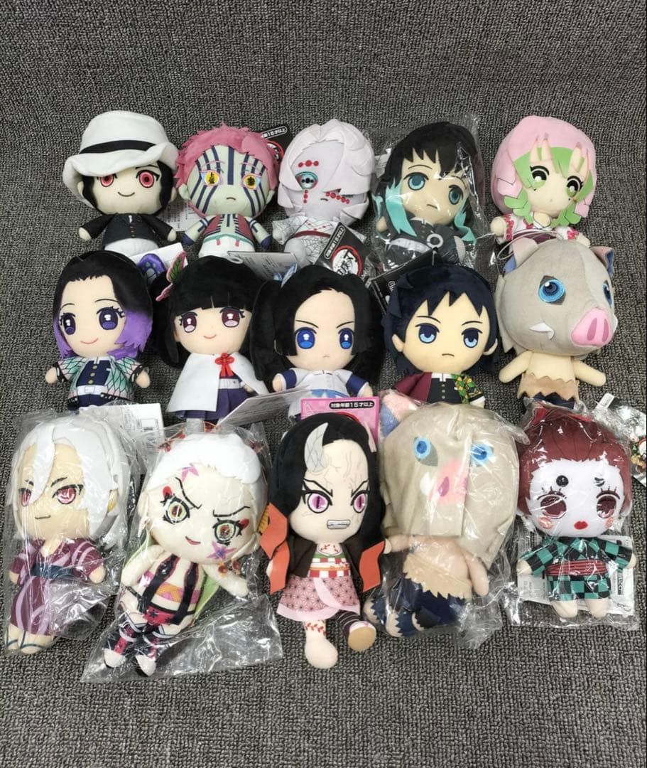 △鬼滅の刃　ともぬい　CHIBIぬい他　170体セット　フィギュア　ぬいぐるみ