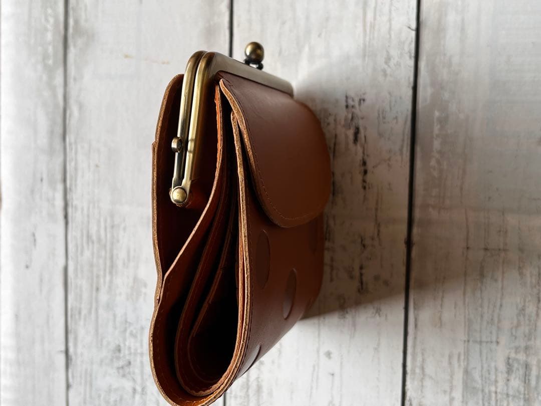 値下げ　Kanmi カンミキャンディルーフ　ショートがま口