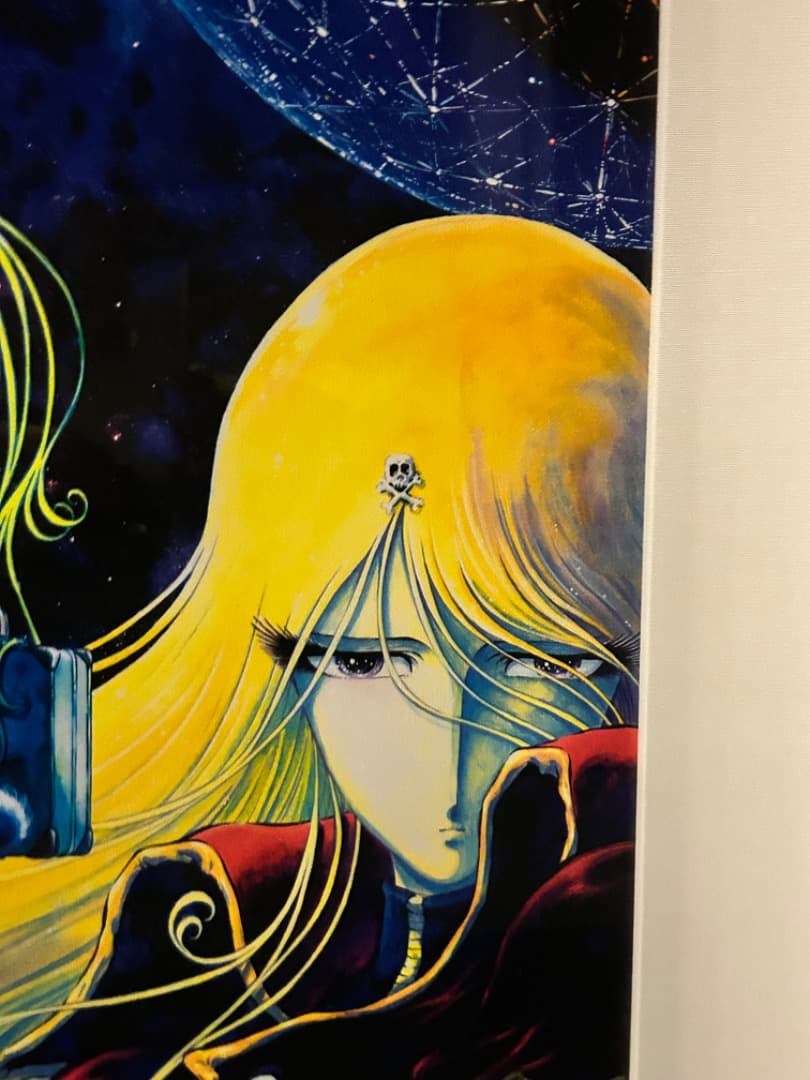 松本零士銀河鉄道999メーテルレジェンドVoyage直筆サイン　版画ピエゾグラフ