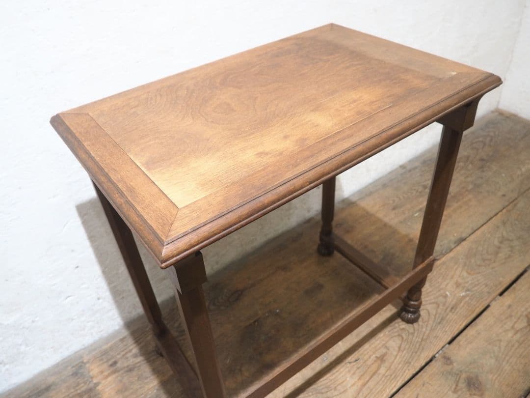 1279 英国ビンテージ　サイドテーブル　展示台　陳列台　インテリア　イギリス