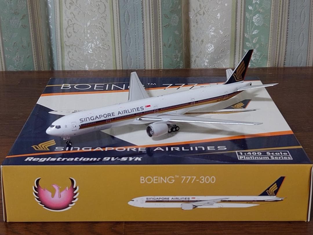 1/400【PHOENIX】シンガポール航空 B777-300 現行塗装機