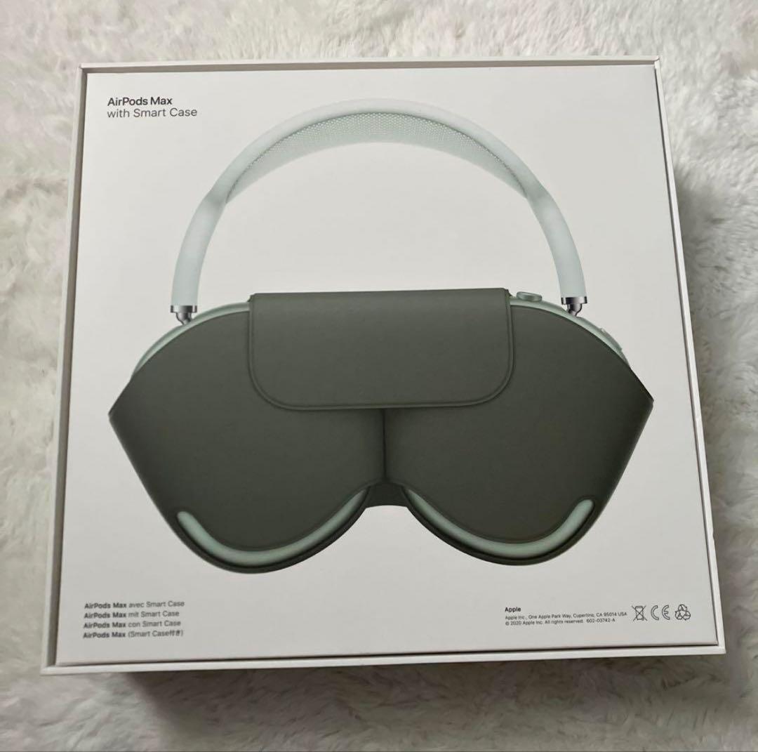 大根おろしさん専用 AirPods Max グリーン 本体 スマートケース付き