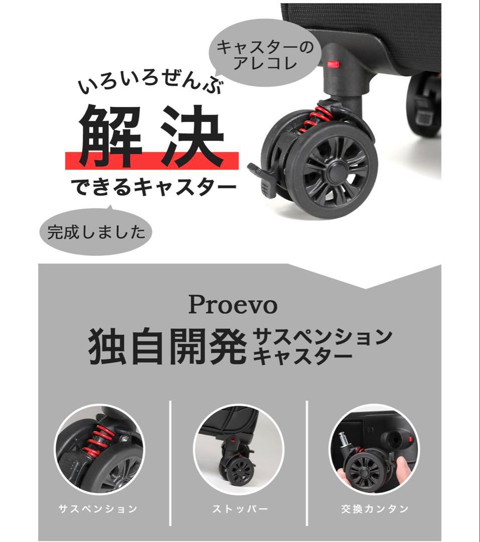 【ほぼ未使用】Proevo ビジネスキャリーケース　S 36l