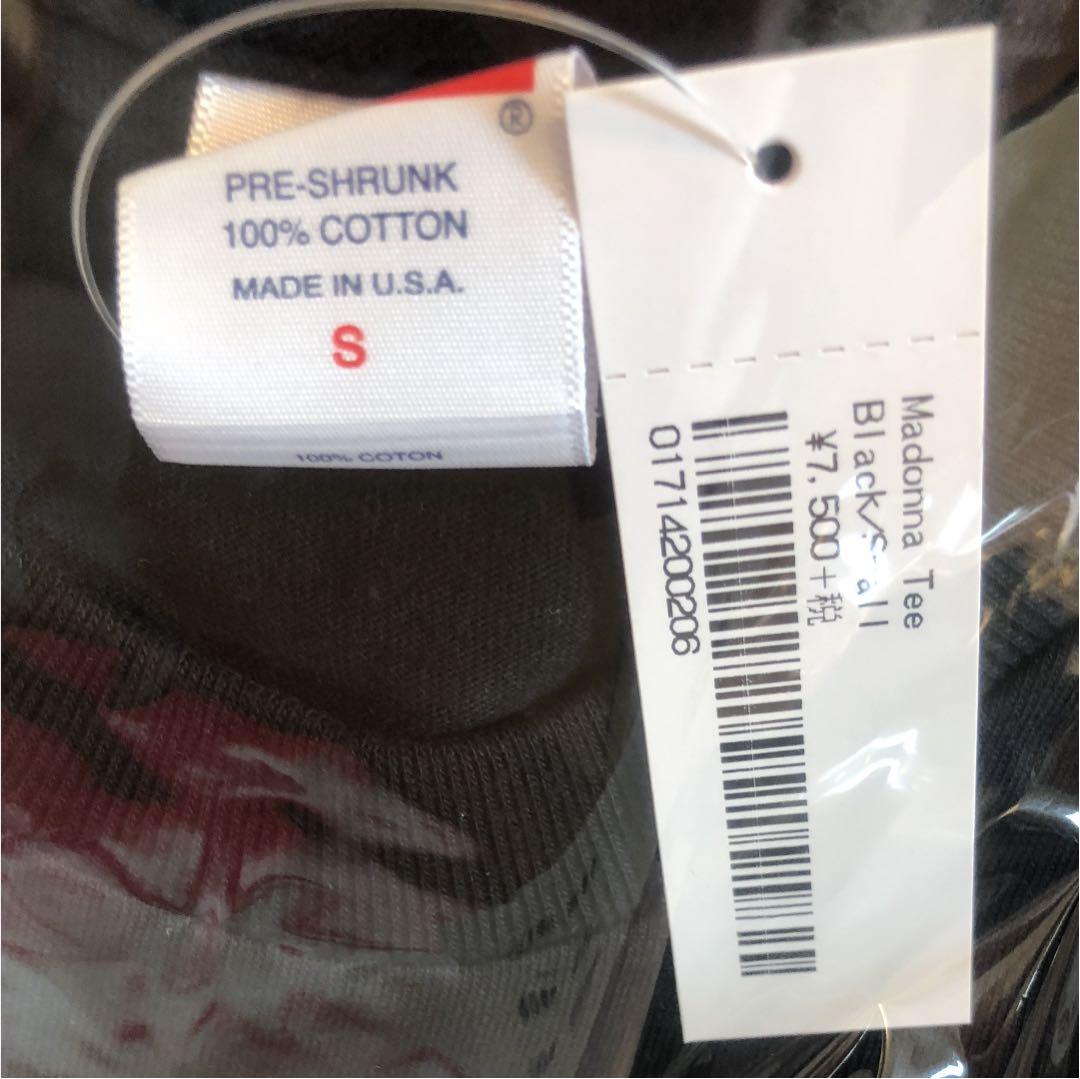 Supreme Madonna マドンナ tee 黒 s