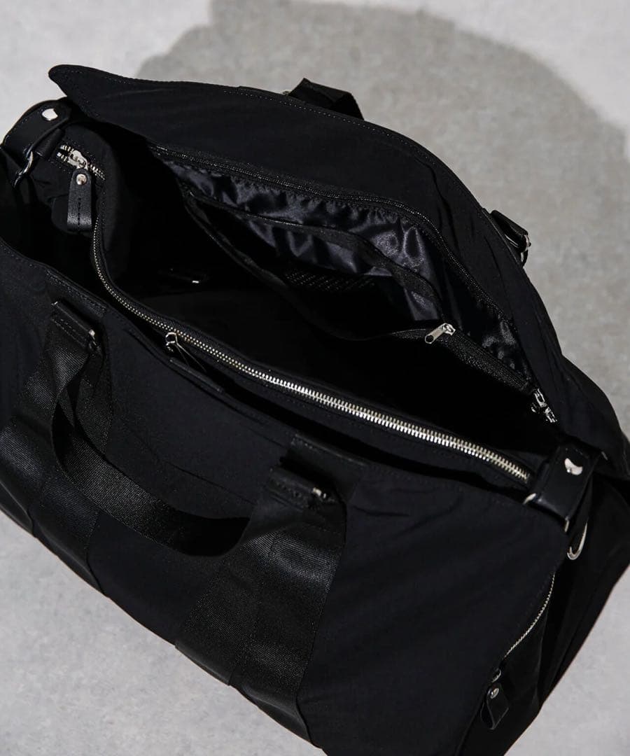 新品　ナノユニバース　ESSENTIAL LINE ガーメントドラムバッグ