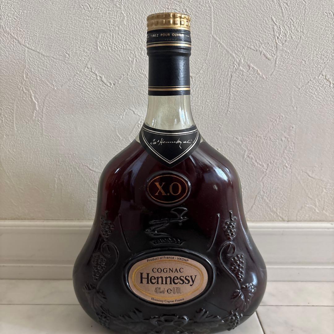 Hennessy XO コニャック 金キャップ グリーンボトル 700ml40%
