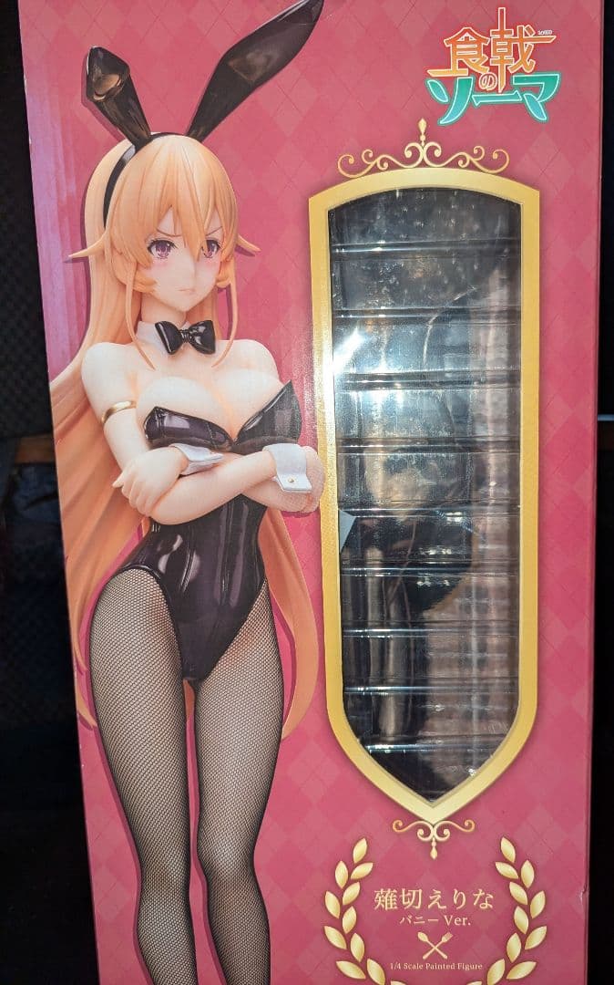 食戟のソーマ　薙切えりな　1/4スケール　フリーイング　フィギュア　バニー