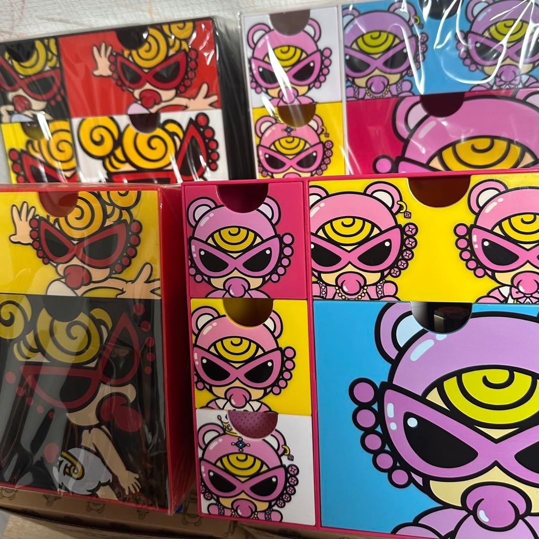 大人気 ヒステリックミニ ノベルティ ミニチェスト 4色セット