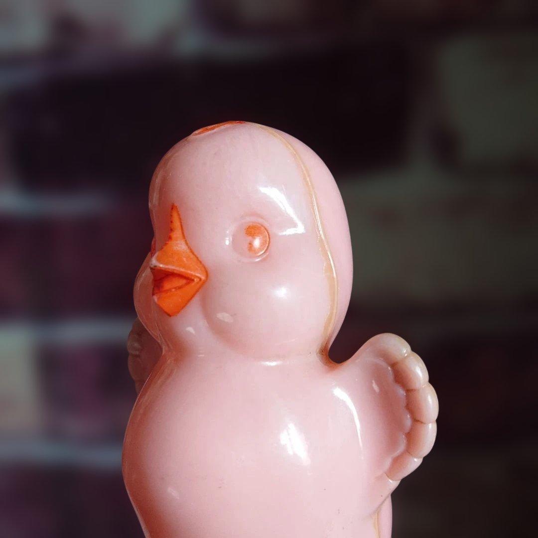 knickerbocker 1950s ビンテージ　ひよこ　ピンクレア