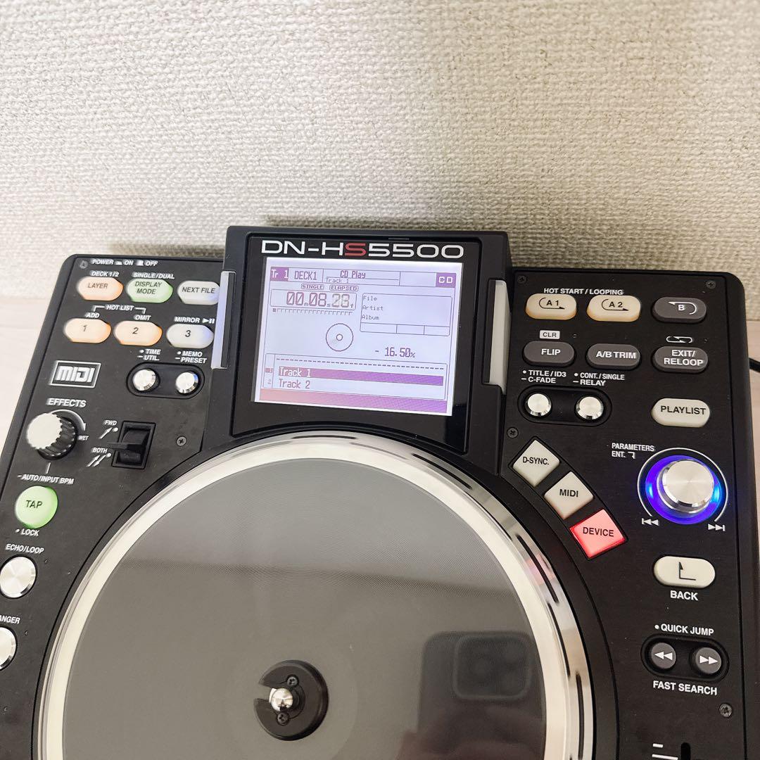 2326【歴史的名機】DENON　デノン DN-HS5500　データファイルDJ