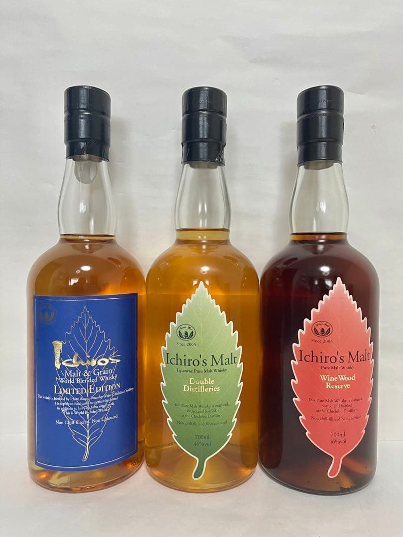 【新品】イチローズモルト　3本セット　ウィスキー