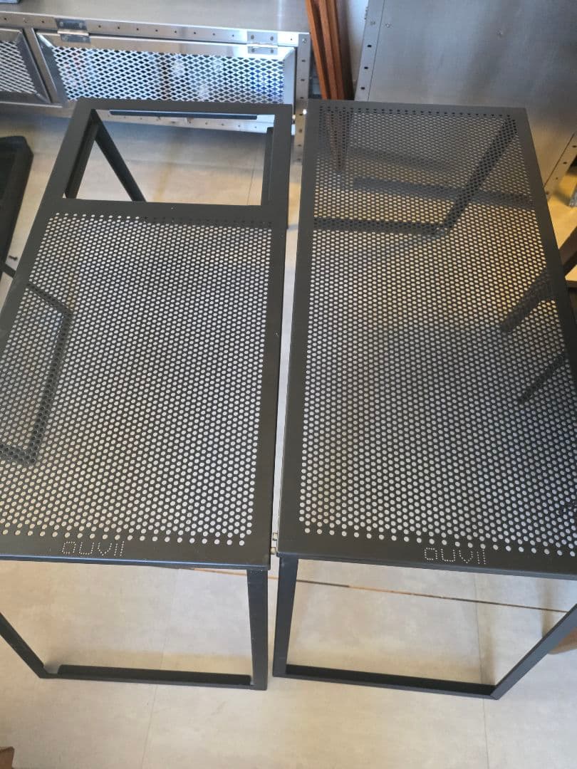 オーヴィル auvil ブラック ガーデンファミリーテーブル