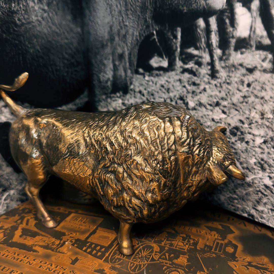 RRL イエローストーン バッファロー 彫刻