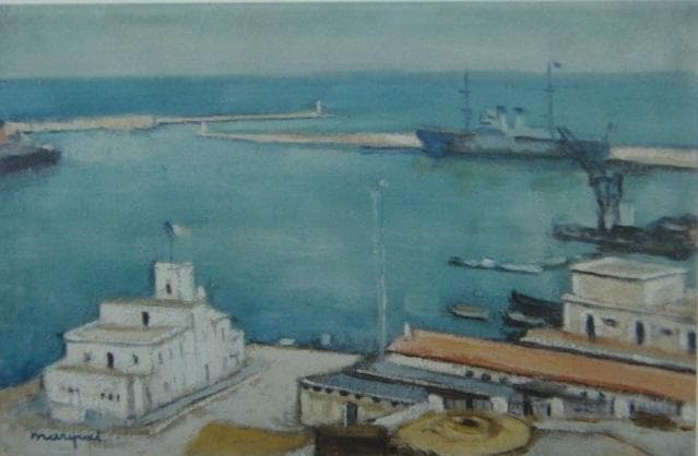  Marquet、アルベール・マルケ、Le Port d’Alger