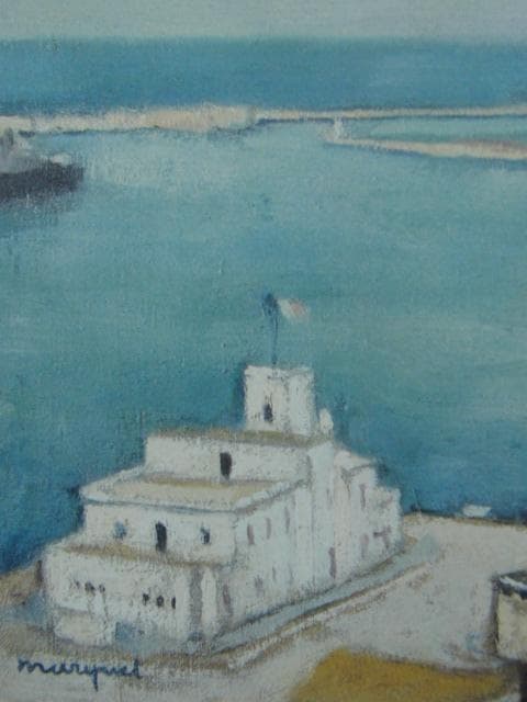 Marquet、アルベール・マルケ、Le Port d’Alger