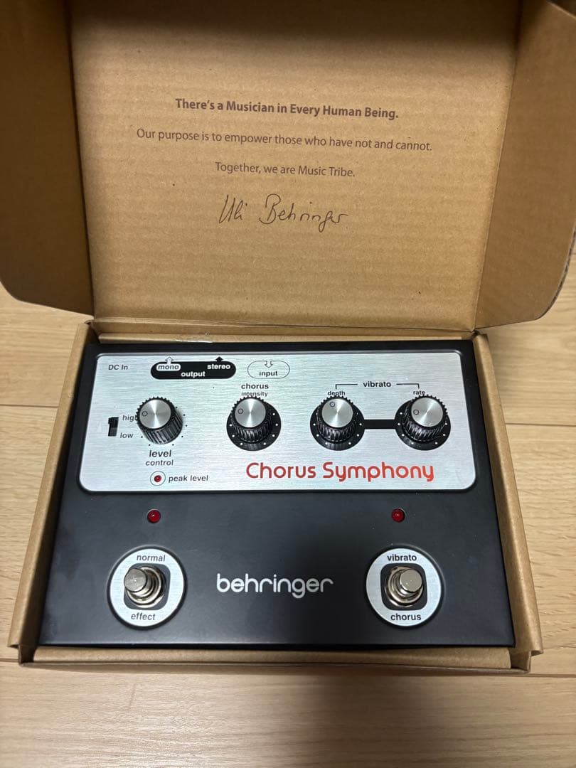 ギター behringer chorus symphony ce-1