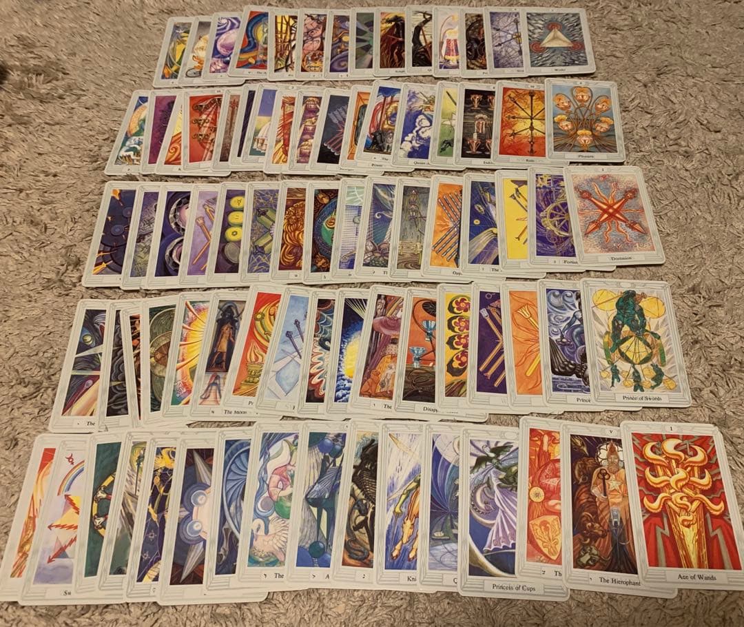 トートタロットカード　スモールサイズ　80枚