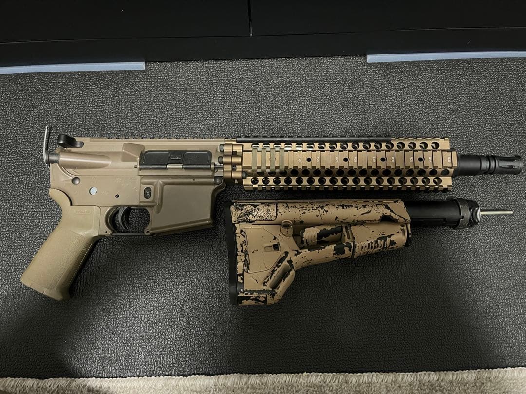 ジャンク)東京マルイ 次世代電動ガン レシーライフル タンカラー