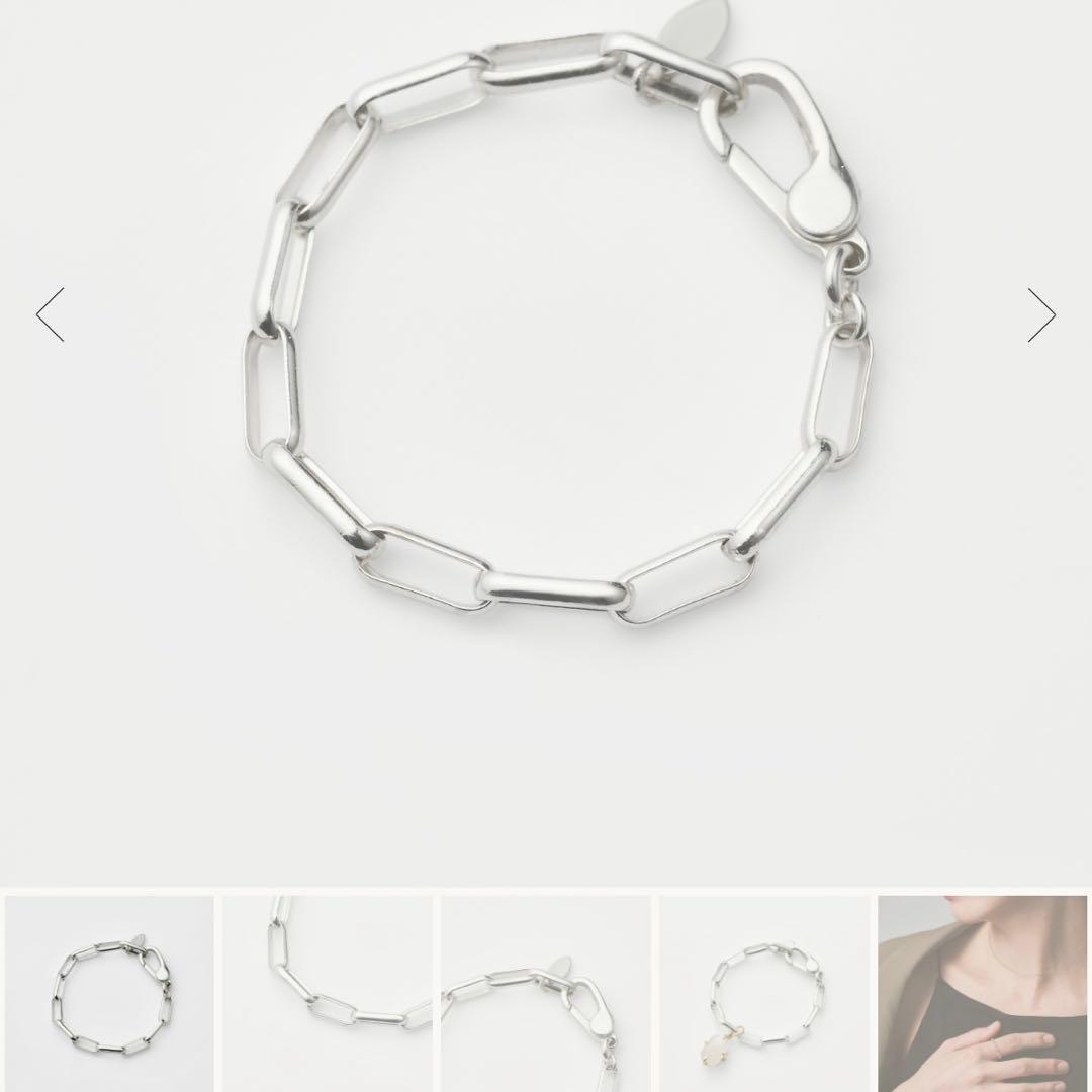 アガット シルバー　チェーンリング