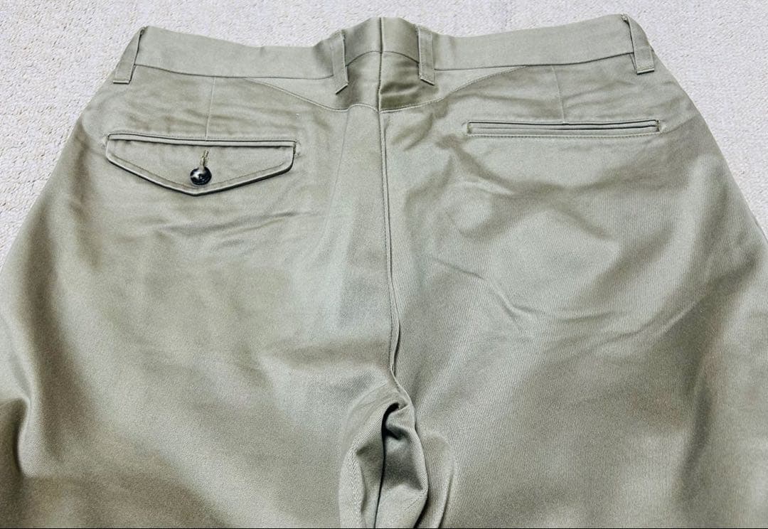 s*2様 BARNSTORMER カーキ ストレート チノパン
