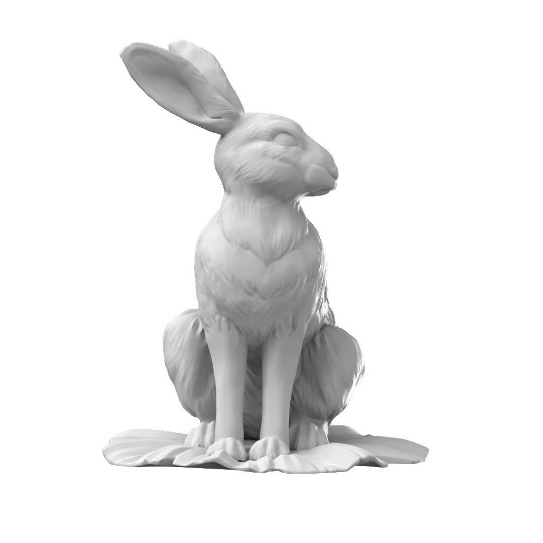 ウォーター・ラビット　水のような兎　スタチュー　フィギュア　アートトイ　限定