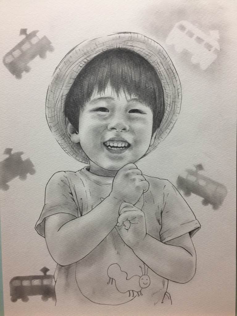 似顔絵イラストオーダー 9月のご予約  満員となりました。