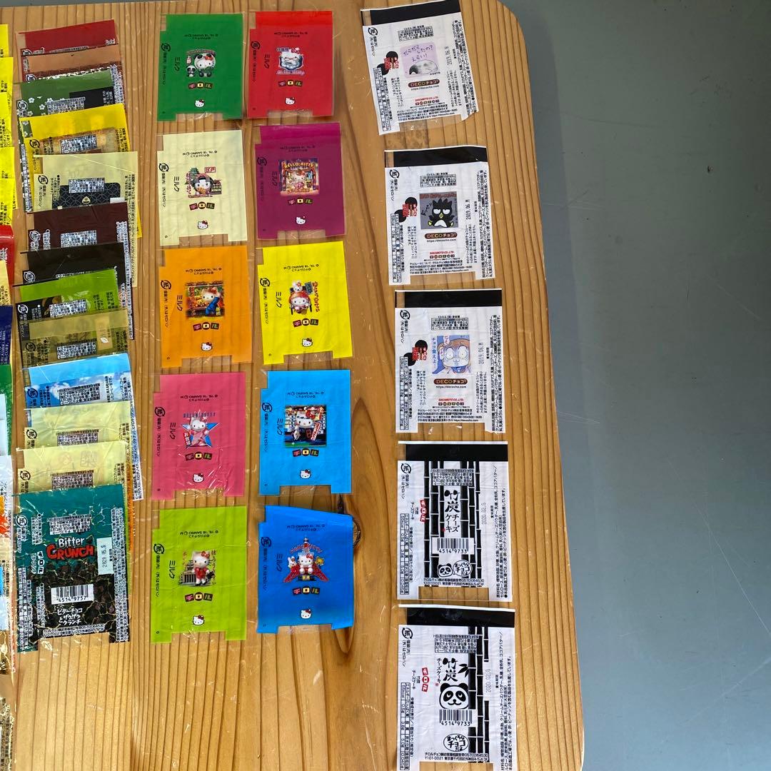 チロルチョコ　包み紙