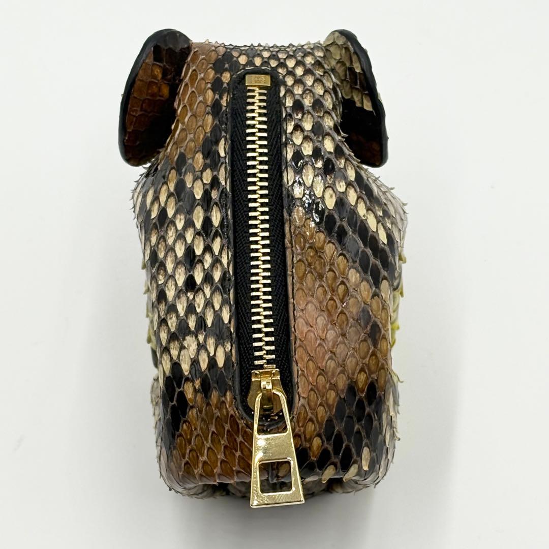 希少✨ロエベ ケース ミニ財布 エレファント ゾウ パイソン