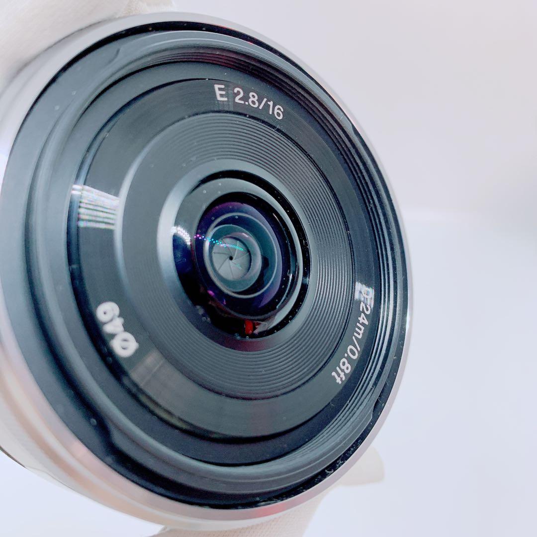 SONY レンズ　SEL16F28 E-mount ソニー　C0501