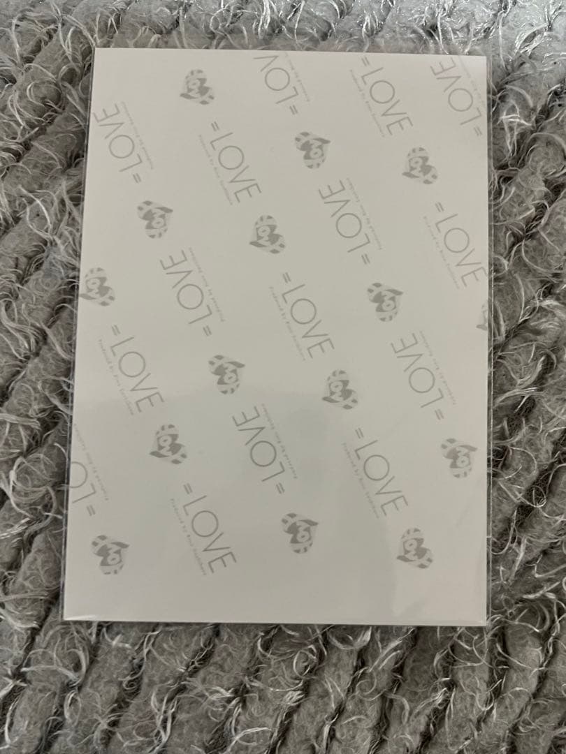 イコラブ　野口衣織　直筆　3周年　チュウ